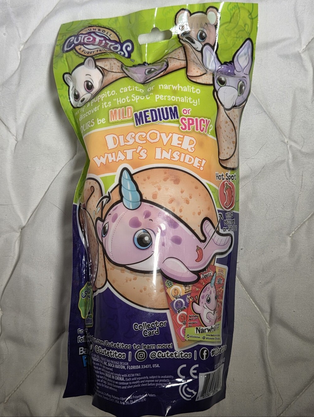 Cutetitos Blind Box Plush Series 2 Sealed New Tortilla Wrap Surprise Animal Gift - Picture 3 of 4